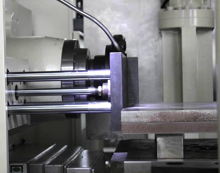 XK3655數控雙端面銑(xǐ)床工作圖