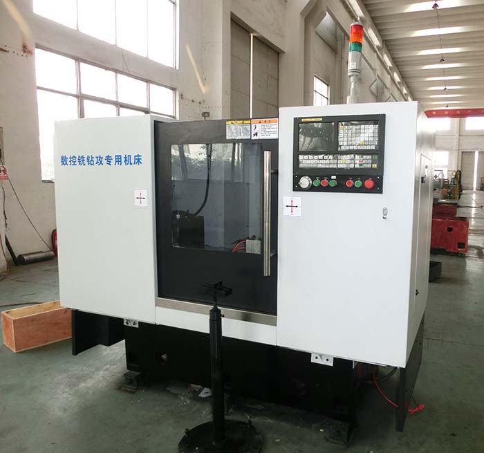 ZY-50數控銑鑽(zuàn)攻專用機(ji)床側面圖(tú)