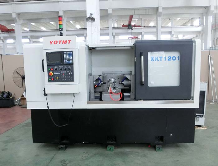 XKT1201動力輸出(chu)軸專用機床(chuáng)正面圖